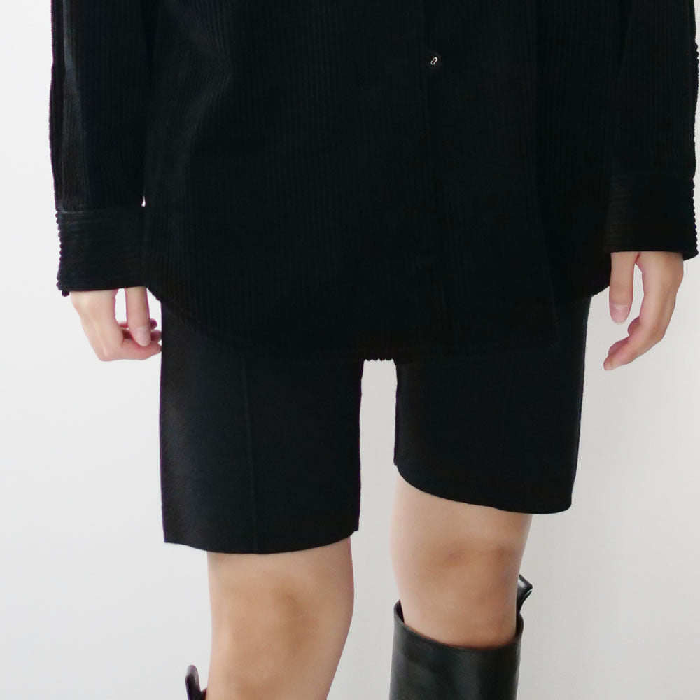 MADROMY BIKER KNIT PANTS (BLACK)