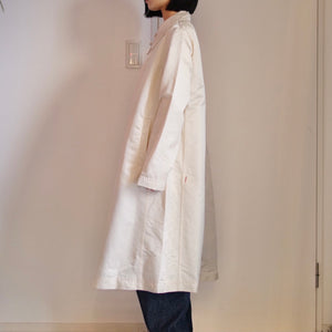 OLD&VINTAGE] CASEY VIDALENC シルクステンカラーコート – dim at noon