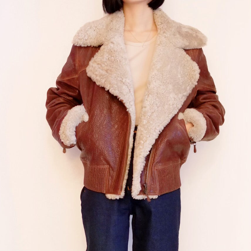 [OLD&VINTAGE] Alexander McQueen　ムートンライダース