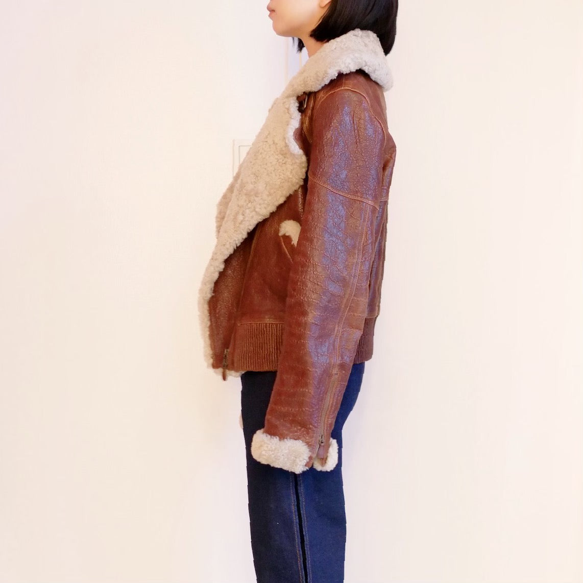 [OLD&VINTAGE] Alexander McQueen　ムートンライダース