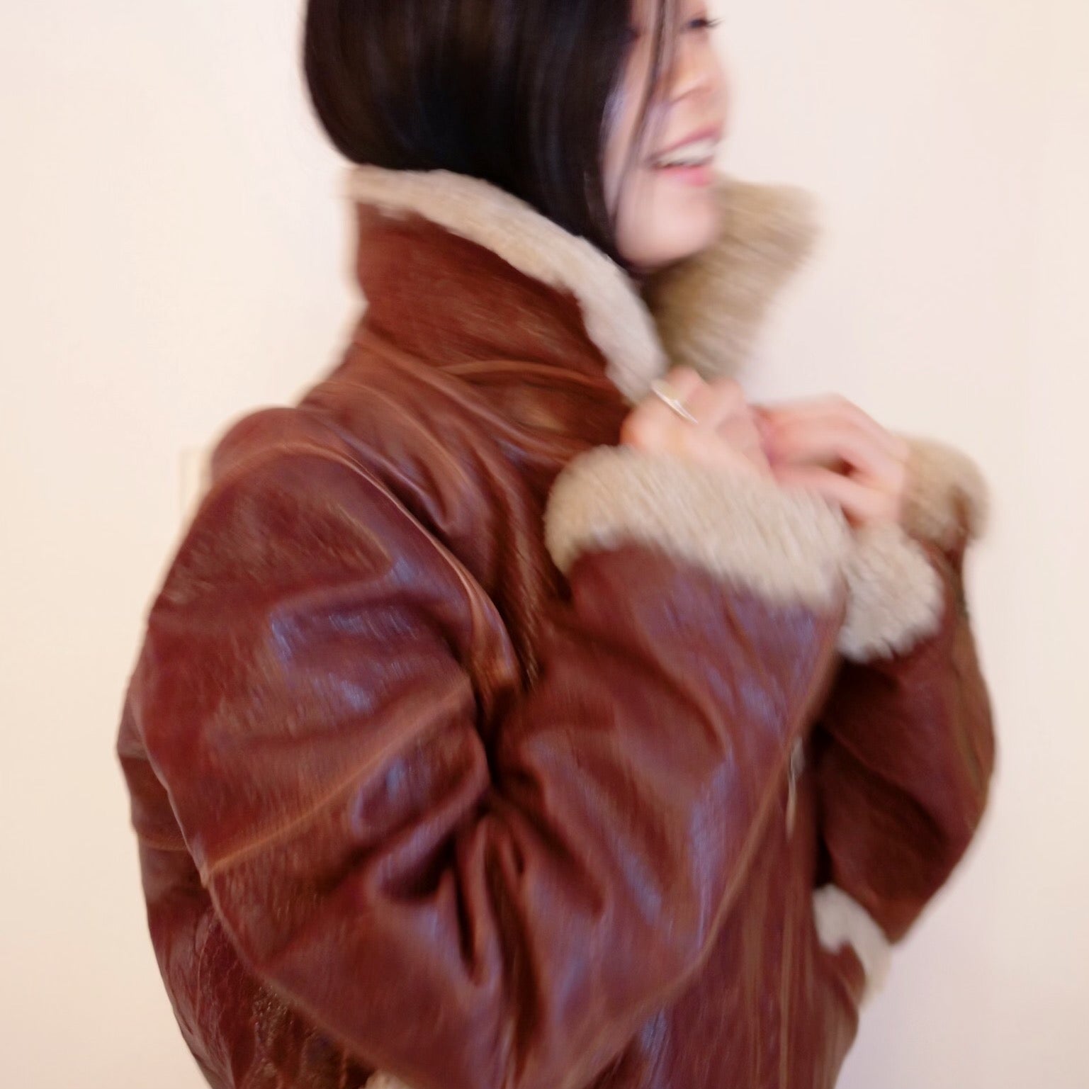 [OLD&VINTAGE] Alexander McQueen　ムートンライダース