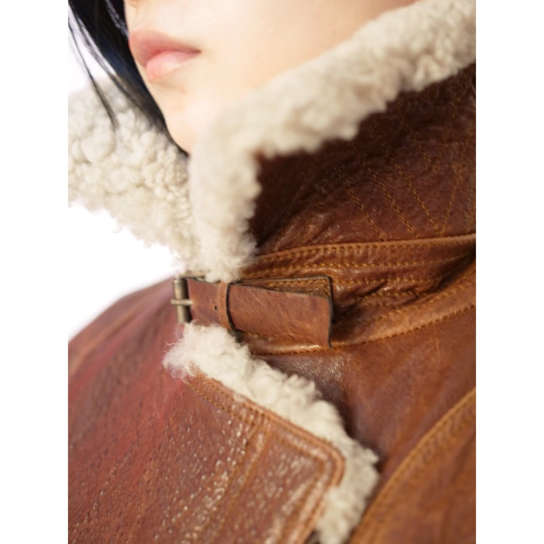 [OLD&VINTAGE] Alexander McQueen　ムートンライダース