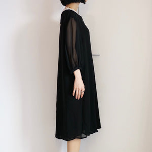 [OLD&VINTAGE] JUNYA WATANABE　2連パール付ドレス