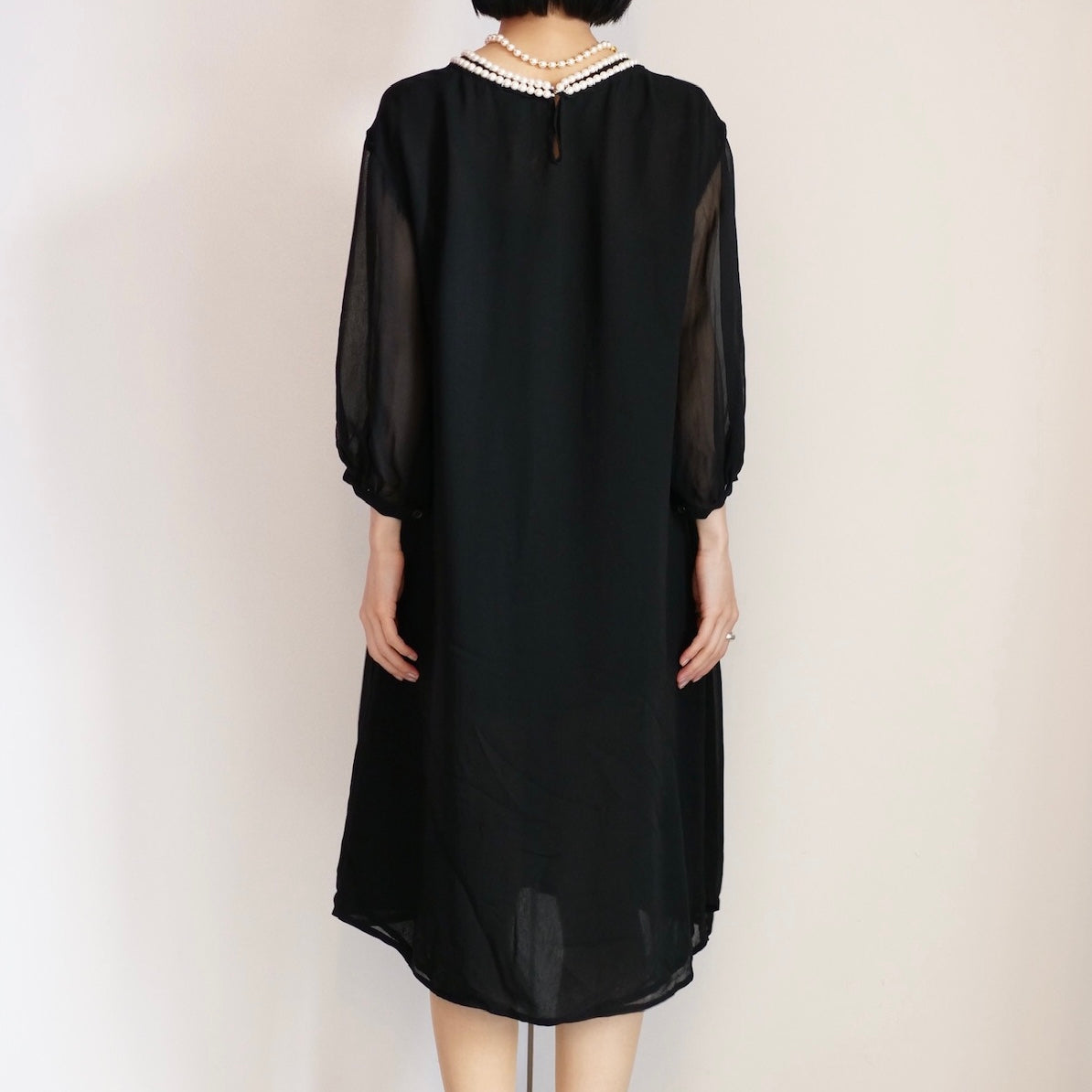 [OLD&VINTAGE] JUNYA WATANABE　2連パール付ドレス