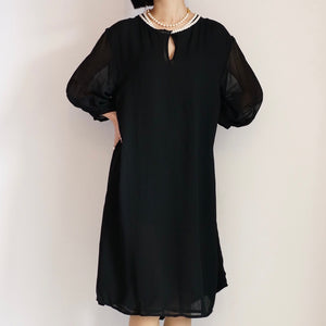 [OLD&VINTAGE] JUNYA WATANABE　2連パール付ドレス