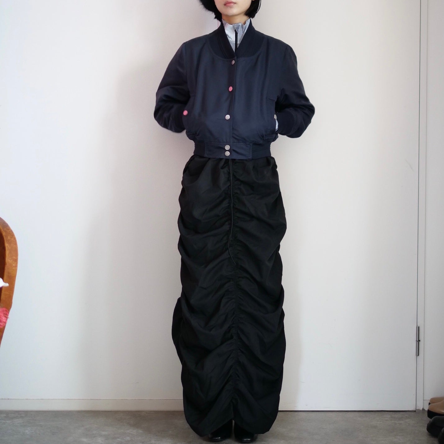 [OLD&VINTAGE] CHANEL　コンパクトブルゾン