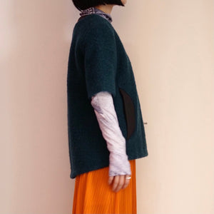 [OLD&VINTAGE] 圧縮ウールBACKジップPULL OVER
