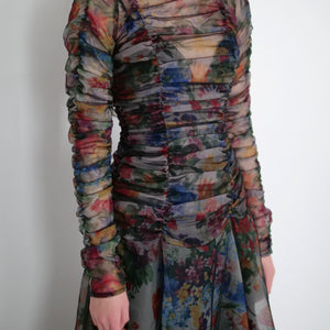 Viktor & Rolf RIPPLE REFLECTIONS2　ワンピース - MULTICOLOR