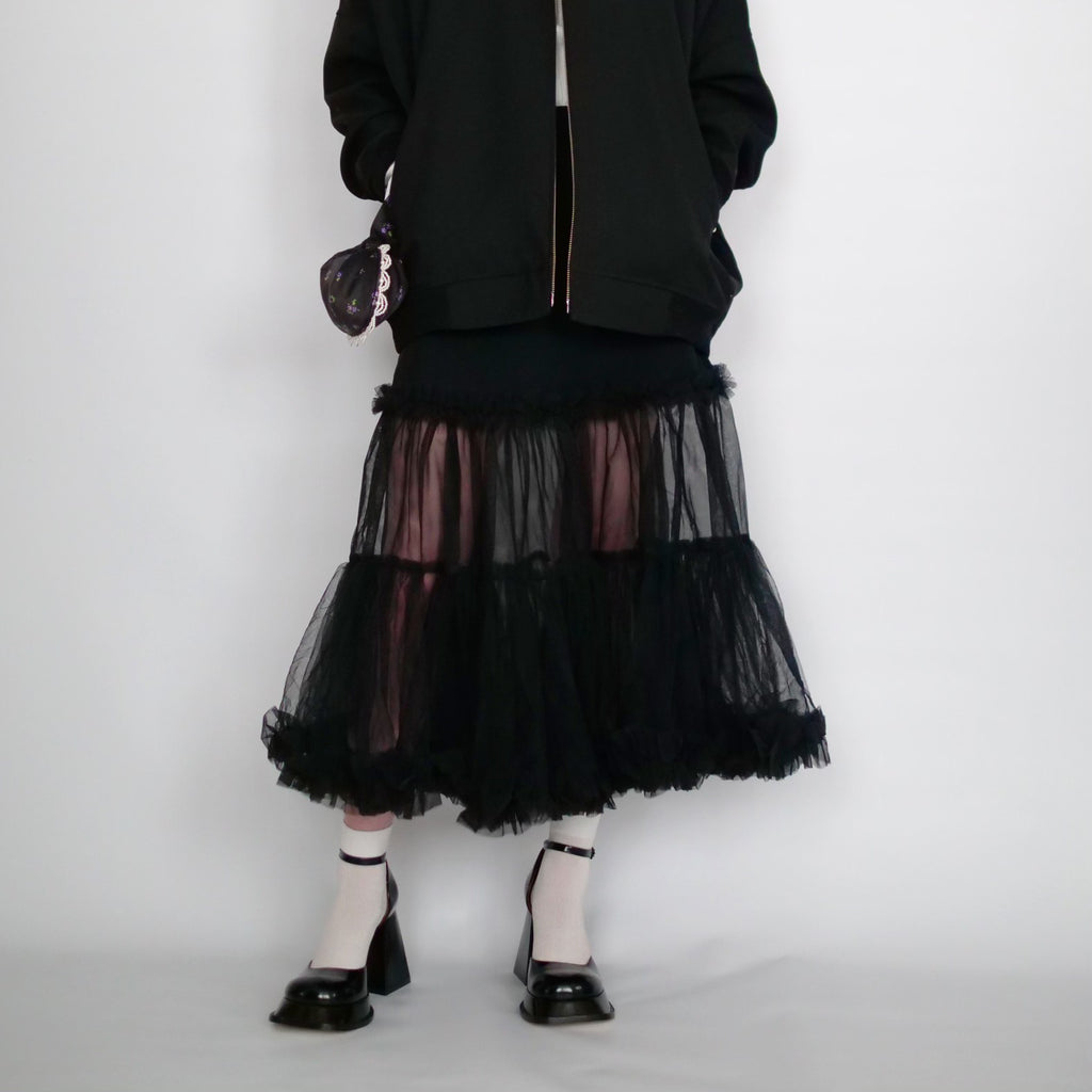 [SALE]Viktor & Rolf BURST INTO BLOSSOM　スカート - BLACK