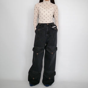 KIMHEKIM SIX POCKET PANTS / BLACK