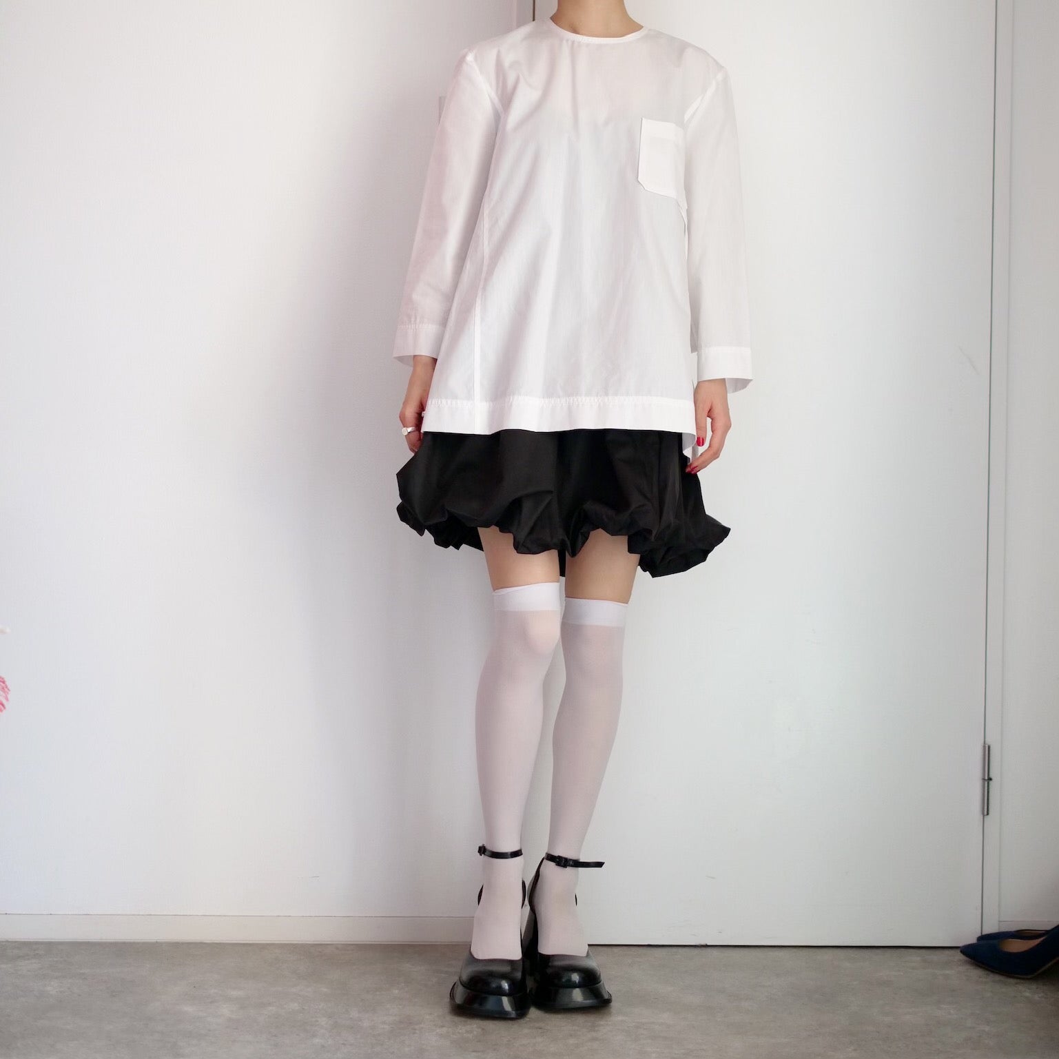 [OLD&VINTAGE] MAISON MARGIELA①　プルオーバーAラインブラウス