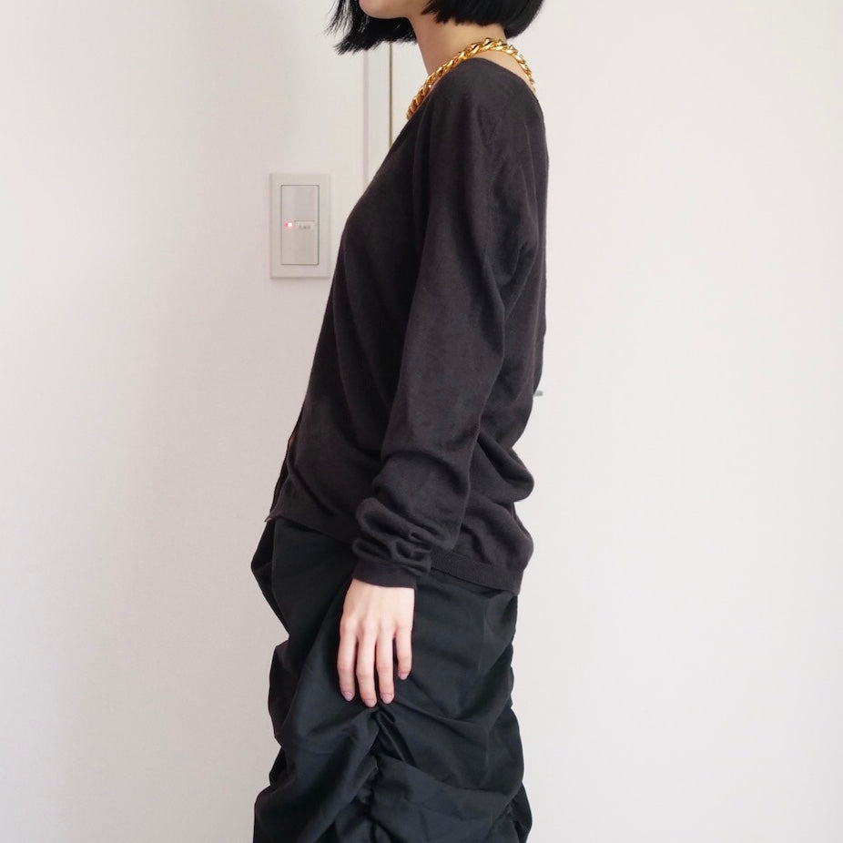 [OLD&VINTAGE] JIL SANDER　Vネックニットカーデ