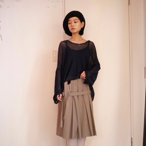 [OLD&VINTAGE] メッシュニット　ネイビー