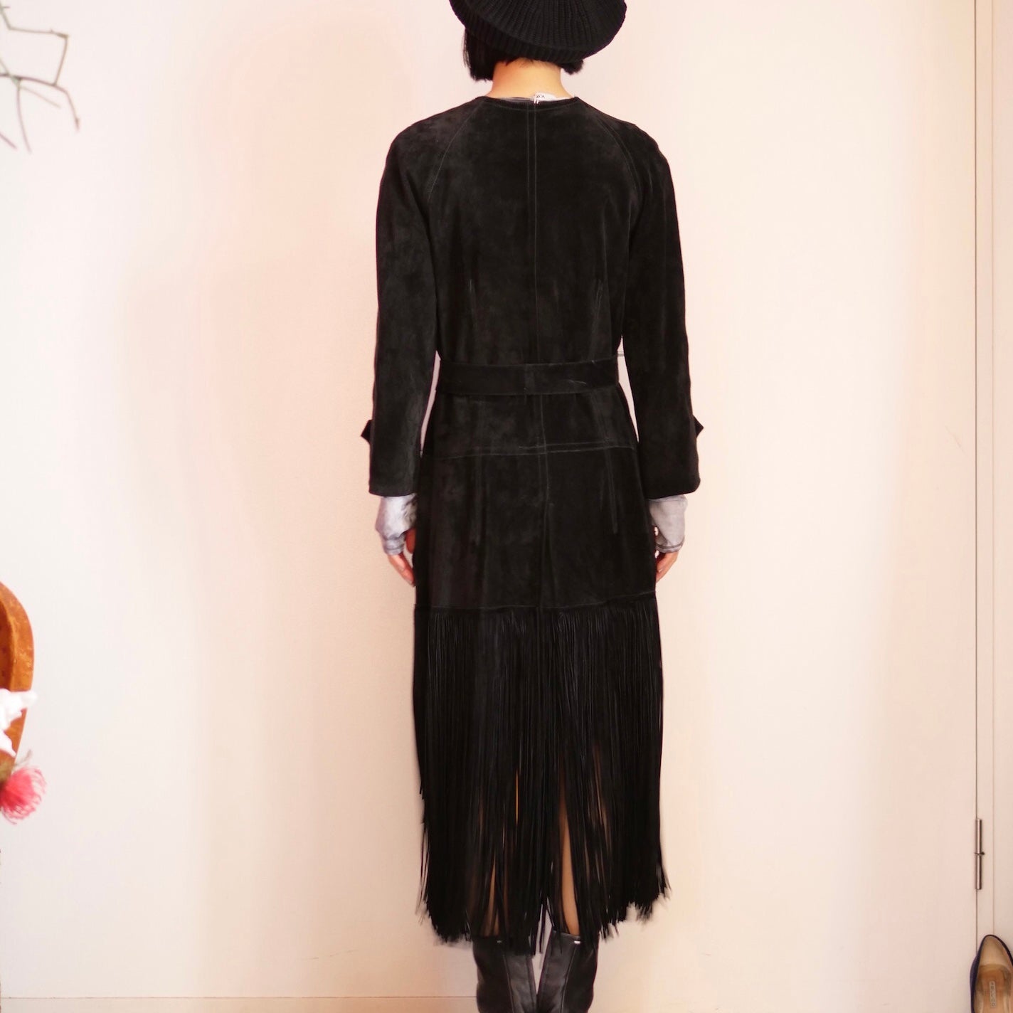[OLD&VINTAGE] suede coat