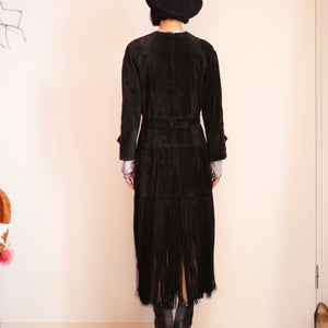 [OLD&VINTAGE] suede coat