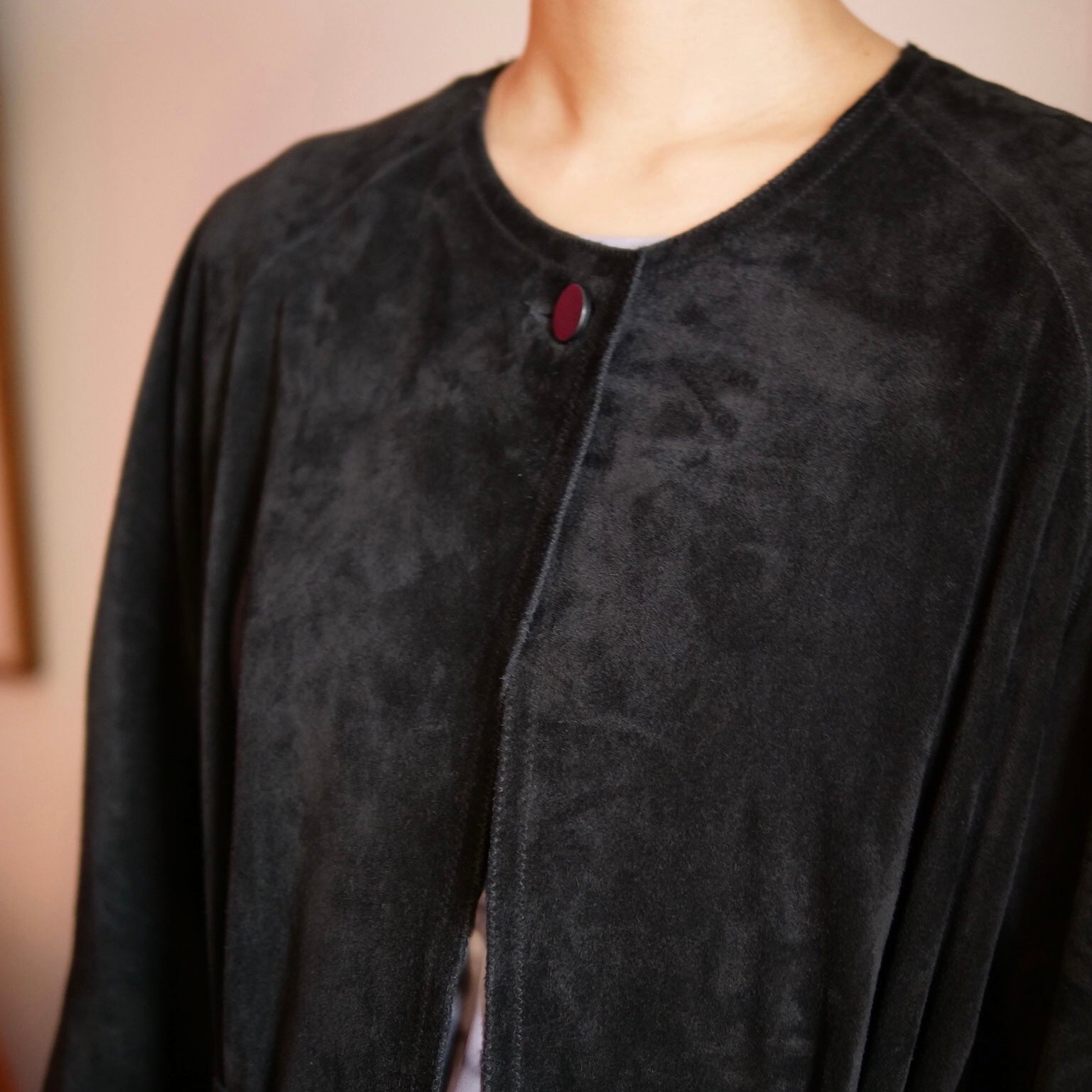 [OLD&VINTAGE] suede coat