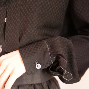 [OLD&VINTAGE] CHANEL モノグラムBOWブラウス