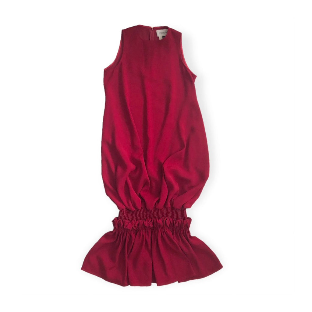 HAENGNAE TAMAGO DRESS / RED