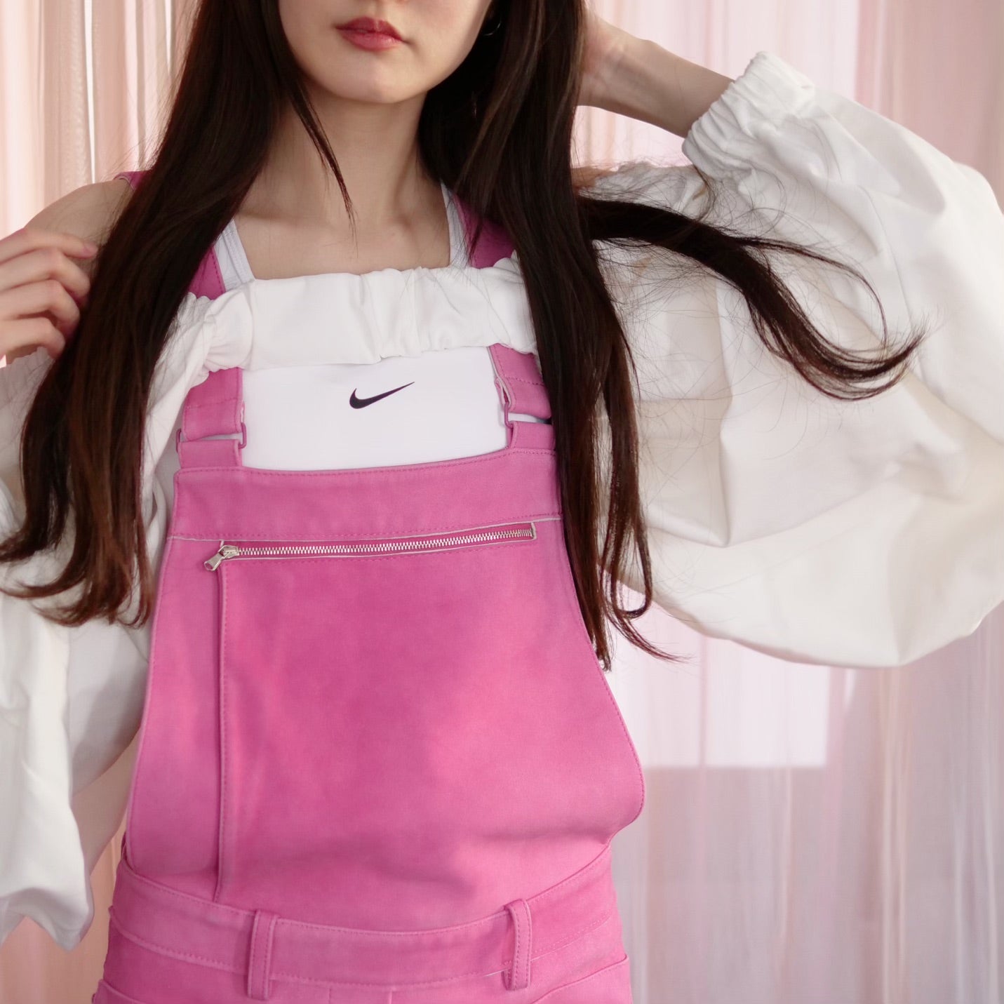 HAENGNAE OMOCHI APRON / White