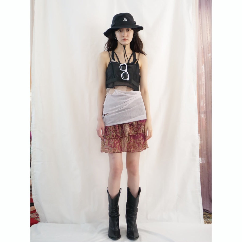 【SALE】SWILDENS フリルミニスカート