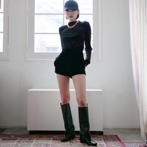 MADROMY 　Velor Short Pants