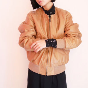 [OLD&VINTAGE] CHLOE　LEATHERブルゾン