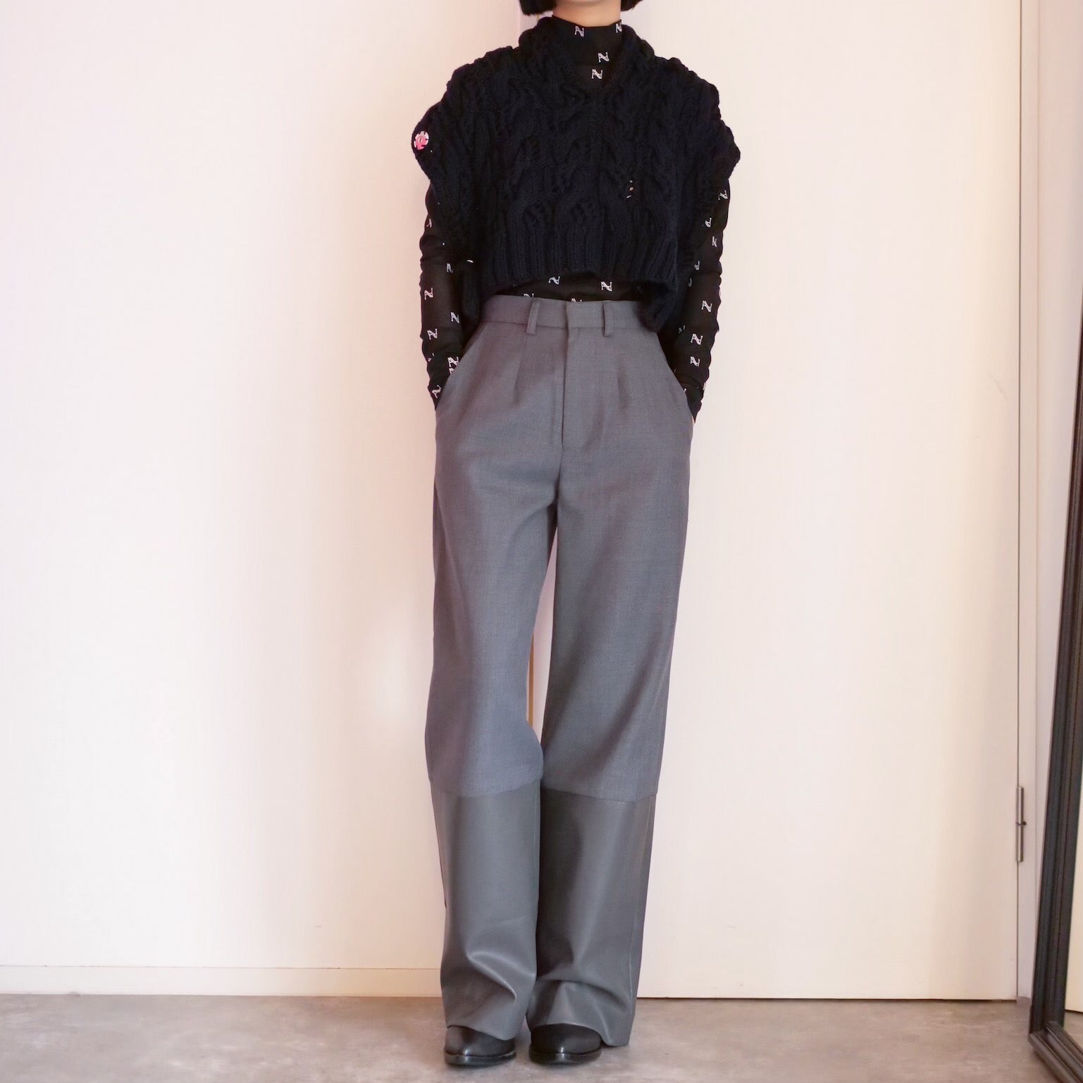[OLD&VINTAGE] MARTIN MARGIELA セパレートローゲージニットベスト
