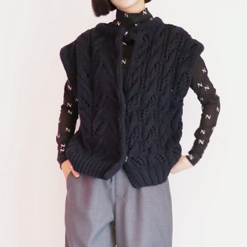 [OLD&VINTAGE] MARTIN MARGIELA セパレートローゲージニットベスト