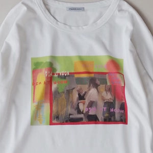 [MADROMY×dim at noon]MASAKO.Y PRINT HOOKED LONG (FRONT)