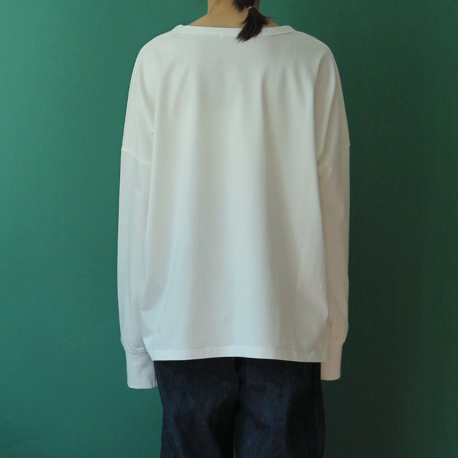 [MADROMY×dim at noon]MASAKO.Y PRINT HOOKED LONG (FRONT)