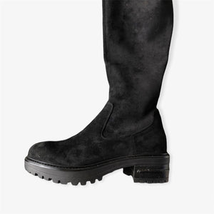 MADROMY　Knee-high boots(vegan suede)