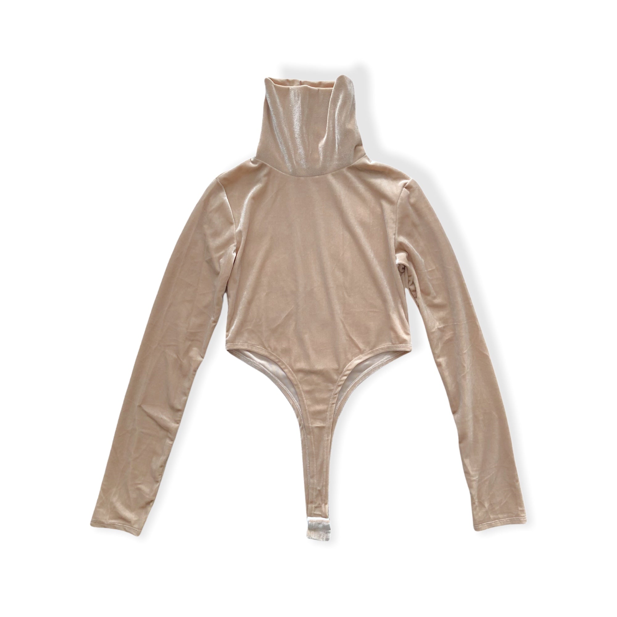 [SALE]MADROMY　VELOR DEEP CUT BODY SUIT