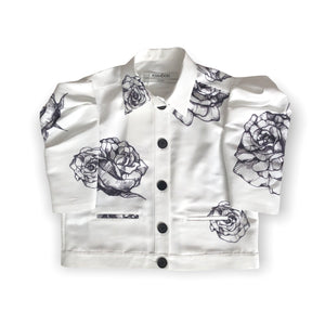 KIMHEKIM ROSAMUND SHORT SLEEVED SHIRTS (WHITE)