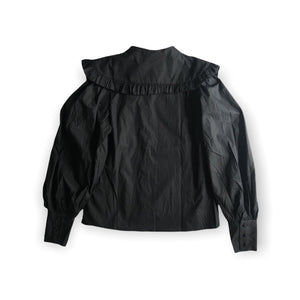 [SALE]MADROMY　big collar shirt (BLACK)