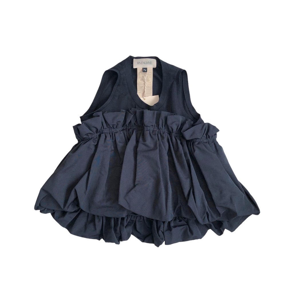 HAENGNAE SHUMAI BALLOON TOP / Navy