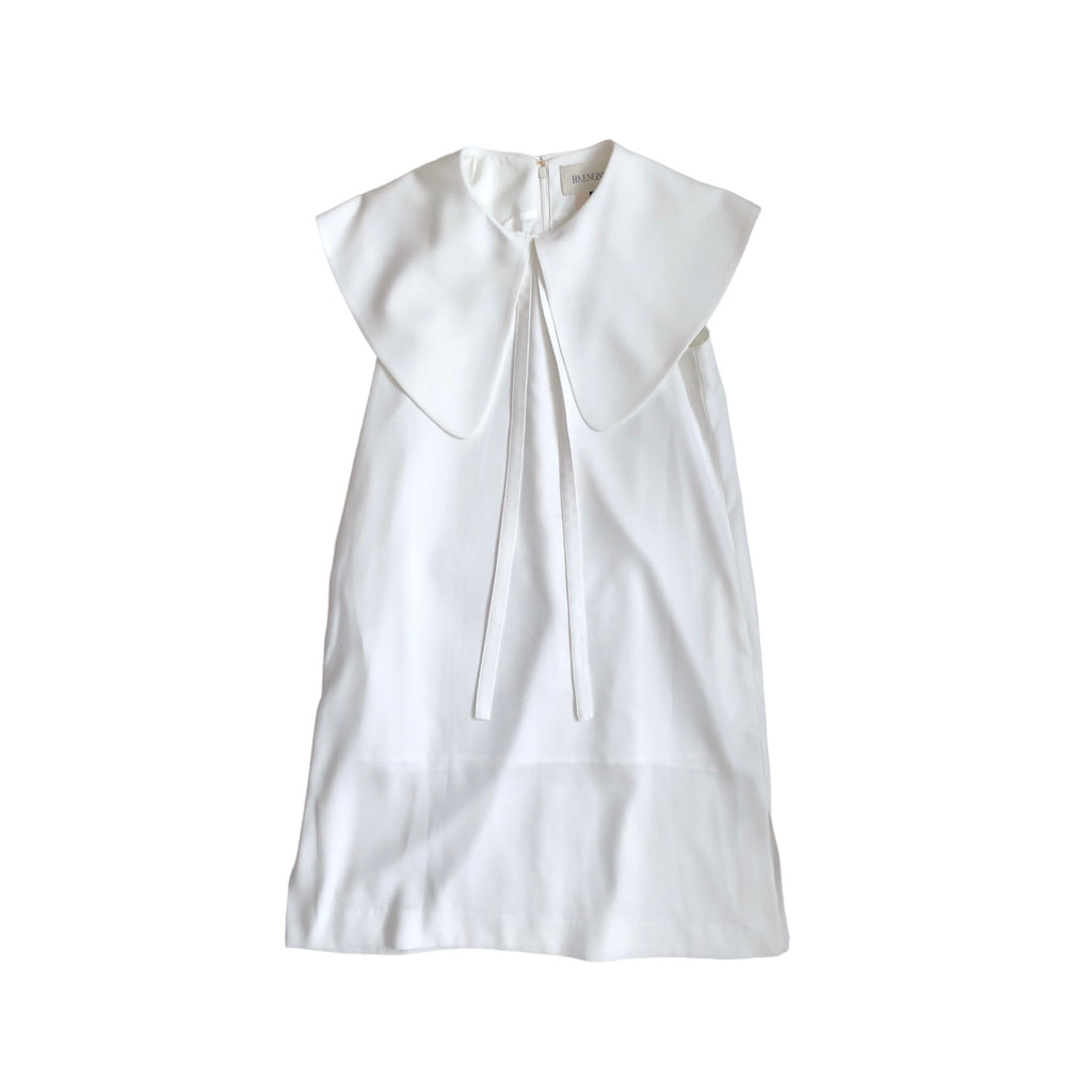 HAENGNAE KISHIMEN MINI DRESS / White