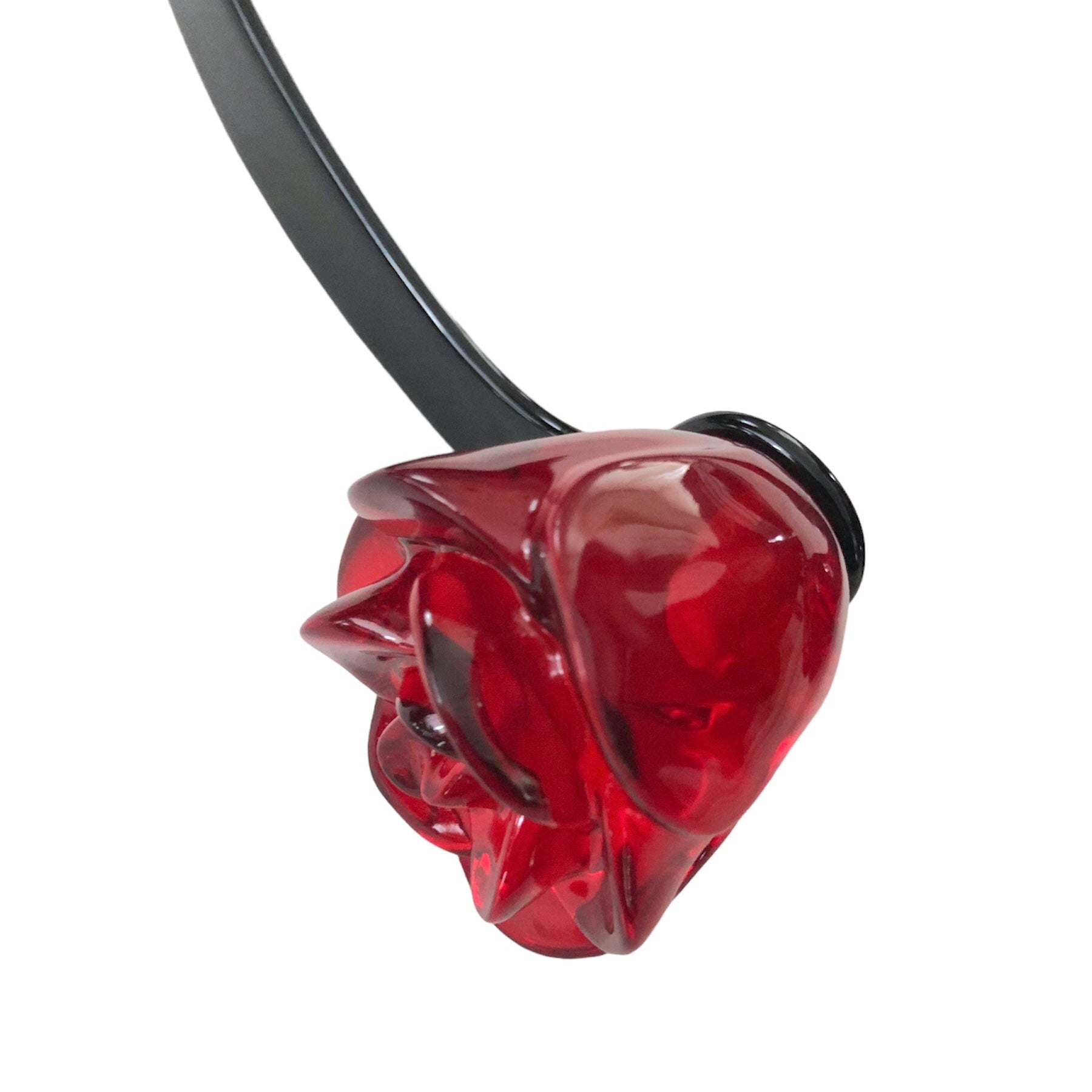 SHUSHU/TONG  double rose headband / red