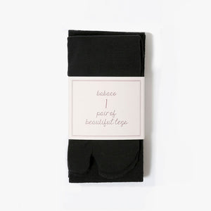 [SALE][babaco] Fine Wool Tabi Tights(BLACK)