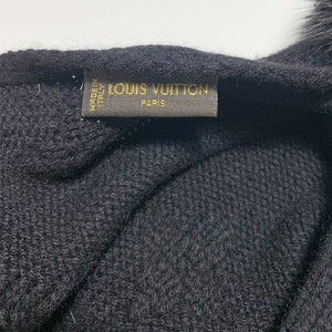 [OLD&VINTAGE] LOUIS VUITTON モノグラムボンボン付マフラー