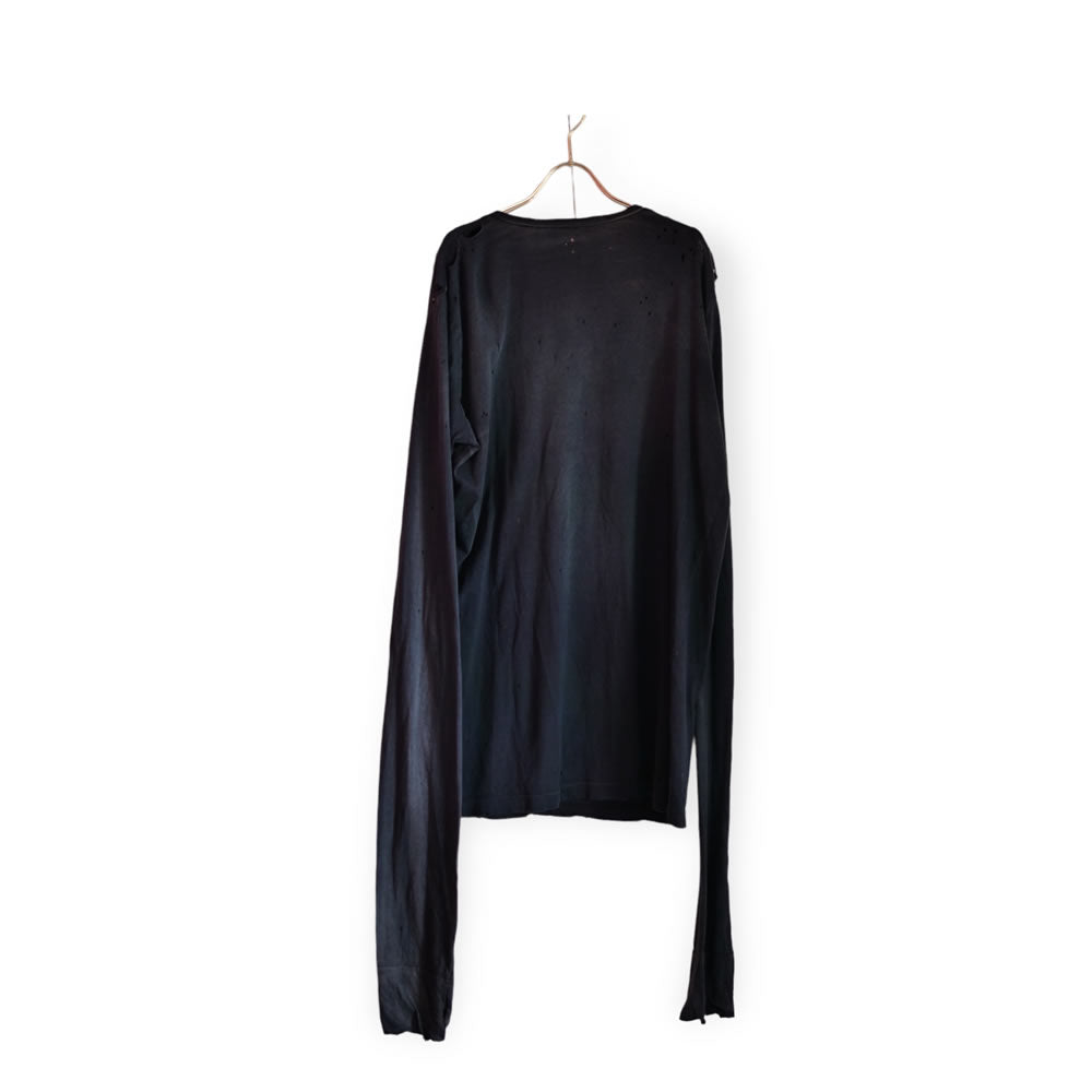 [OLD&VINTAGE] JOHN GALLIANO 2008AW Suicide for fun? LONG SLEEVE CT