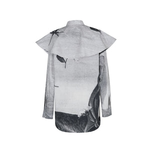 KIMHEKIM ANNA CAPE SHIRT