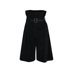 KIMHEKIM EMMA CORDUROY SHORTS(BLACK)
