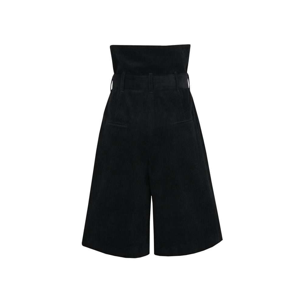 KIMHEKIM EMMA CORDUROY SHORTS(BLACK)