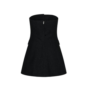KIMHEKIM EMMA MINI DRESS IN DENIM