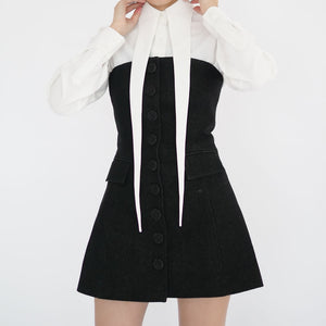 KIMHEKIM EMMA MINI DRESS IN DENIM