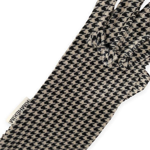 [SALE]KIMHEKIM CHECKED VELVET LONG GLOVES