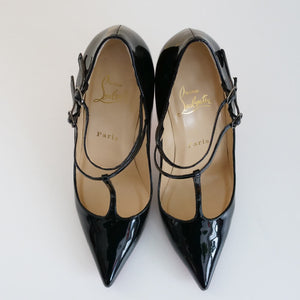 [OLD&VINTAGE] CHRISTIAN LOUBOUTIN Tストラップパンプス