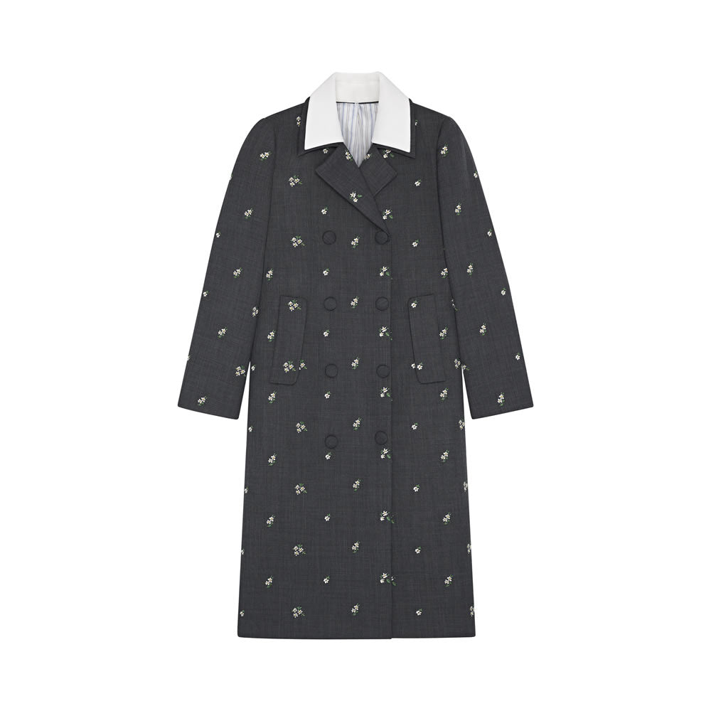 [SALE]SHUSHU/TONG  long tailored coat / GREY