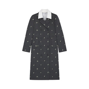 SHUSHU/TONG  long tailored coat / GREY