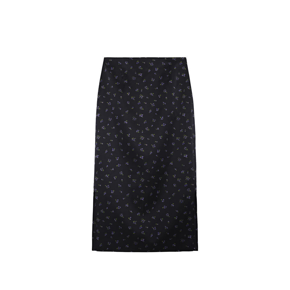 SHUSHU/TONG  pencil skirt / PRINTING